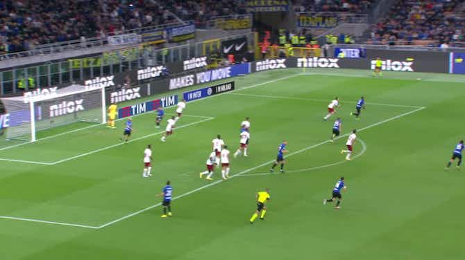 Preview image for Hakan Calhanoglu with an unlucky Woodwork, vs. Roma