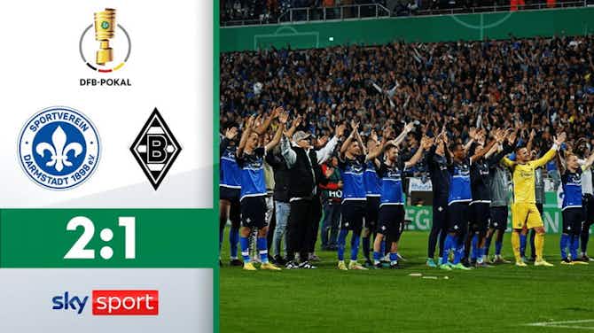 Vorschaubild für SV Darmstadt 2:1 Borussia Mönchengladbach | Highlights - 2. Runde | DFB-Pokal 2022/23
