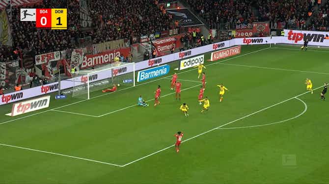 Image d'aperçu pour Kerjasama Mantap Dortmund, Gol Indah Adeyemi vs Leverkusen