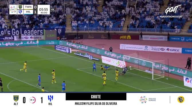 Imagem de visualização para Al-Taawon - Al-Hilal 0 - 1 | CHUTE - Malcom Filipe Silva de Oliveira