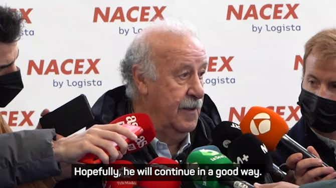 Preview image for Xavi picked the right moment to lead Barca - Del Bosque