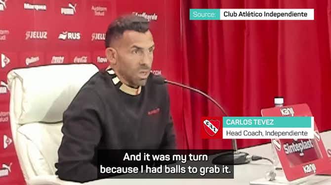 Preview image for 'I've got balls to join Independiente, and Maradona would agree' - Tevez
