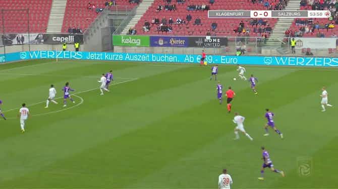 Preview image for Austrian Bundesliga: Austria Klagenfurt 0-1 RB Salzburg