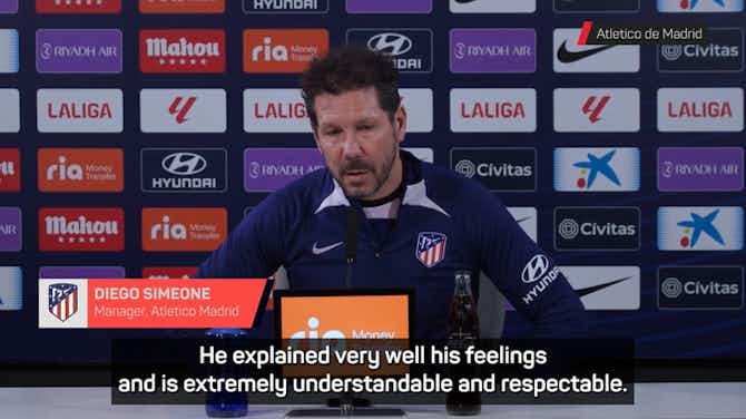 Preview image for Klopp's shown that he's a great coach - Simeone