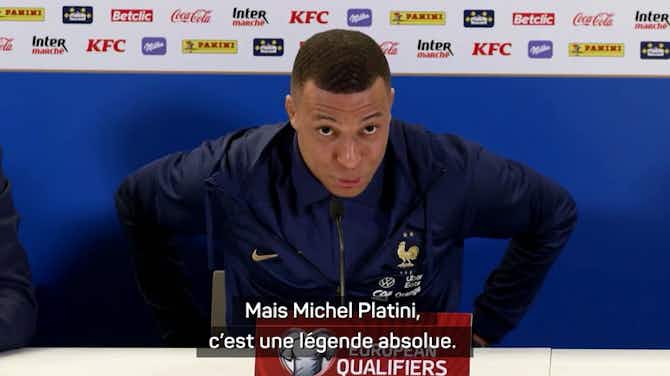 Preview image for France - Mbappé à 3 buts de Platini en Bleus : “La prochaine cible à abattre !” 