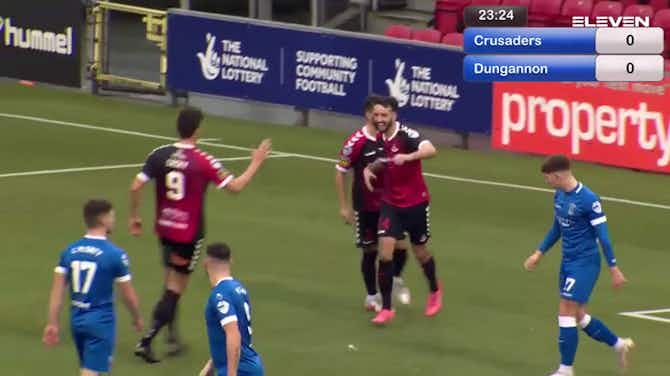 Preview image for Highlights: Crusaders 4-0 Dungannon Swifts