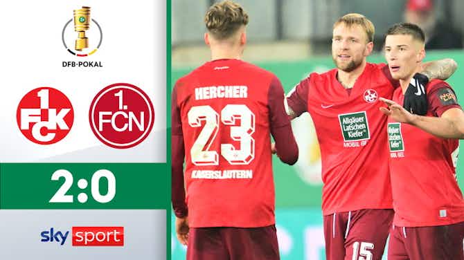 Vorschaubild für 1. FC Kaiserslautern - 1. FC Nürnberg | Highlights - Achtelfinale | DFB Pokal 2023/24