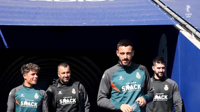 Preview image for Spanish international Joselu is back at Espanyol training ground