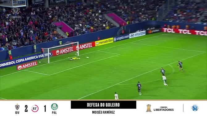 Imagem de visualização para Independiente del Valle - Palmeiras 2 - 1 | DEFESA DO GOLEIRO - Moisés Ramírez