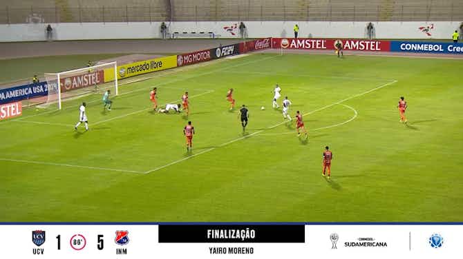Imagem de visualização para César Vallejo - Independiente Medellín 1 - 5 | CHUTE - Yairo Moreno