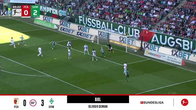 Imagem de visualização para Augsburg - Werder Bremen 0 - 3 | GOL - Olivier Deman