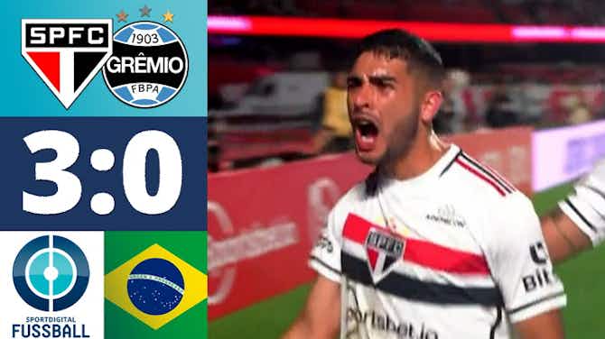 Vorschaubild für Sao Paulo gewinnt souverän mit 3-0 im Morumbi-Stadion | Sao Paulo FC - Gremio