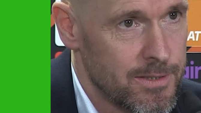Preview image for Ten Hag praises De Gea: 'It's up to the Spain manager if he liked him or not'