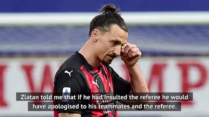 Preview image for Zlatan can't explain red card against Parma - coach Pioli