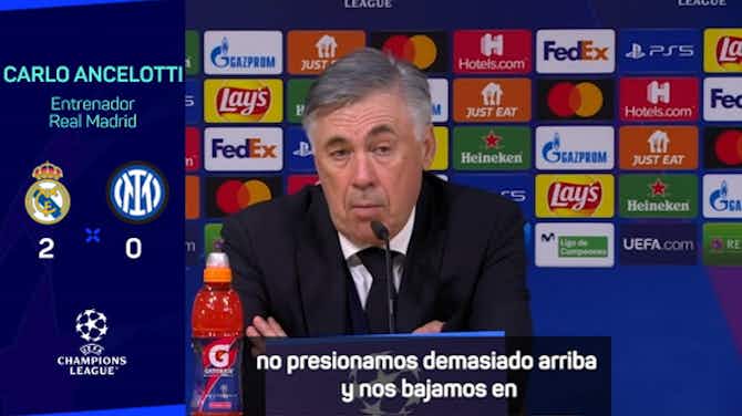 Imagen de vista previa para Ancelotti: "Lo estamos haciendo muy bien a nivel individual"