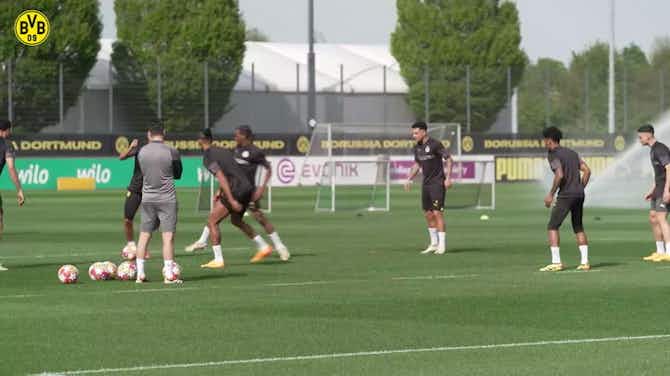 Preview image for Dortmunds Abschlusstraining vor dem CL-Kracher gegen PSG