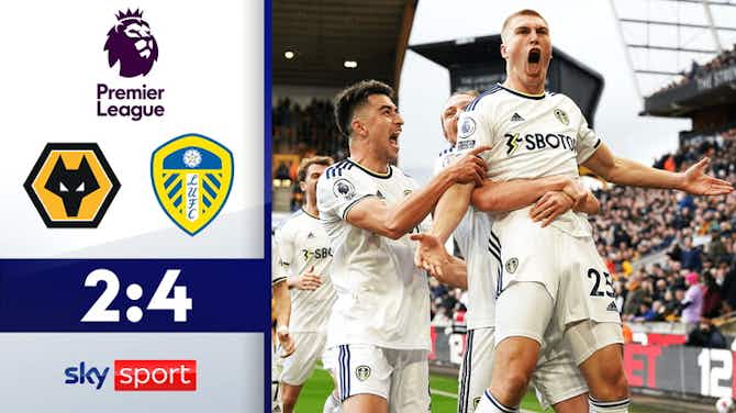Vorschaubild für Leeds feiern wichtigen Sieg im Abstiegskampf | Wolverhampton - Leeds United | Highlights - Premier League 22/23 