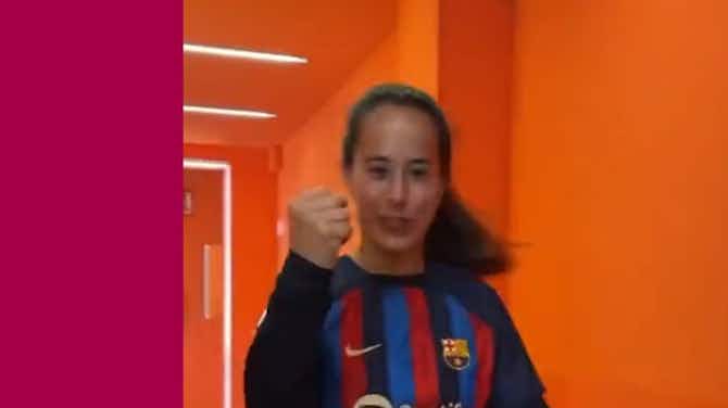 Preview image for Barça Women celebrate progress to UWCL semi-finals