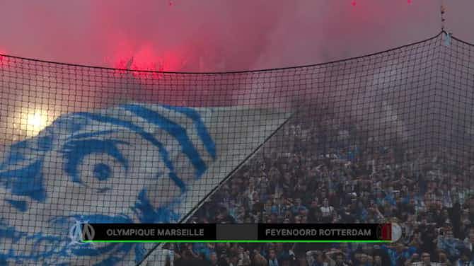 Vorschaubild für Monsterchoreo hilft Marseille nicht: Highlights Olympique - Feyenoord