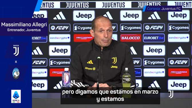 Imagen de vista previa para Allegri: "La Juventus tiene un futuro importante"