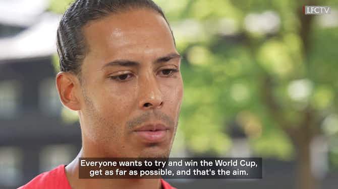 Preview image for Van Dijk on aspirations for Liverpool and the Netherlands