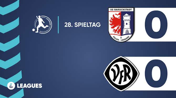 Vorschaubild für Regionalliga Südwest - SG Barockstadt 0:0 VfR Aalen