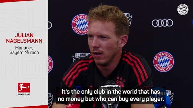 Preview image for Barca only club that has 'no money but can buy every player' - Nagelsmann
