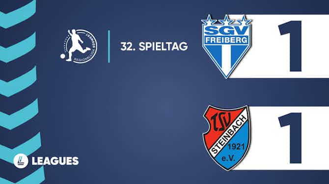 Anteprima immagine per Regionalliga Südwest: Freiberg 1:1 Steinbach