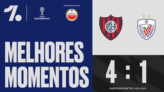 Imagem de visualização para Melhores momentos: San Lorenzo x E.de Mérida (CONMEBOL Sudamericana)