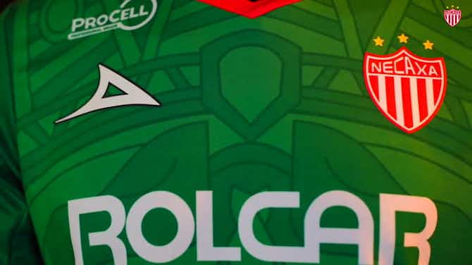 Imagen de vista previa para El uniforme verde de Necaxa en apoyo a la selección mexicana