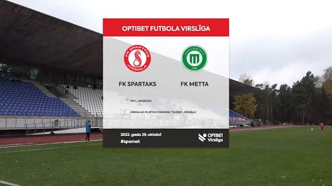 Preview image for Latvian Higher League: Spartaks Jūrmala 2-0 Metta/Lu
