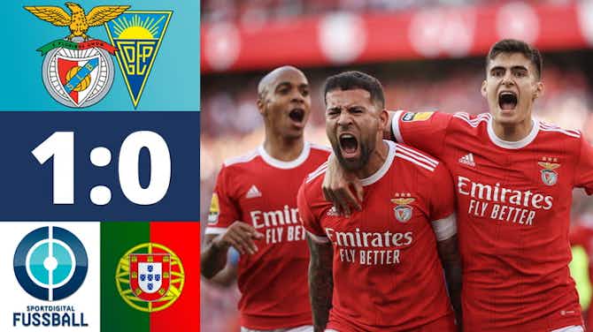 Vorschaubild für Otamendi erlöst Benfica! Rekordmeister mit wichtigem Dreier! | Benfica Lissabon - GD Estoril Praia |