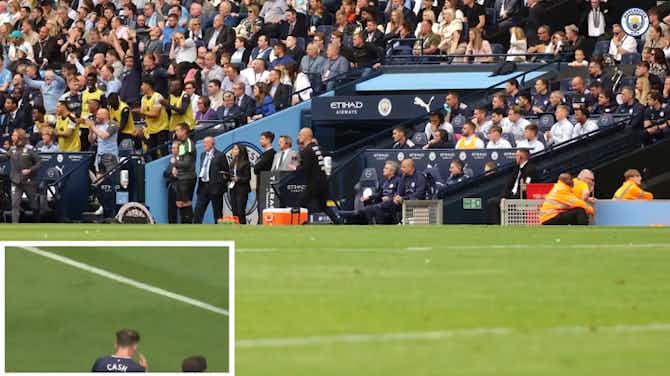 Image d'aperçu pour Les réactions de Pep Guardiola contre Aston Villa