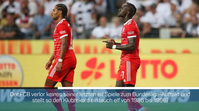 Vorschaubild für Fakten-Report: FC Bayern zerlegt Frankfurt 6:1