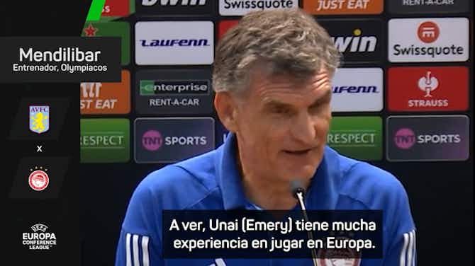 Vorschaubild für Mendilibar, sobre el éxito de Emery en competiciones europeas: "De Mourinho decían que no había perdido... hasta la temporada pasada"