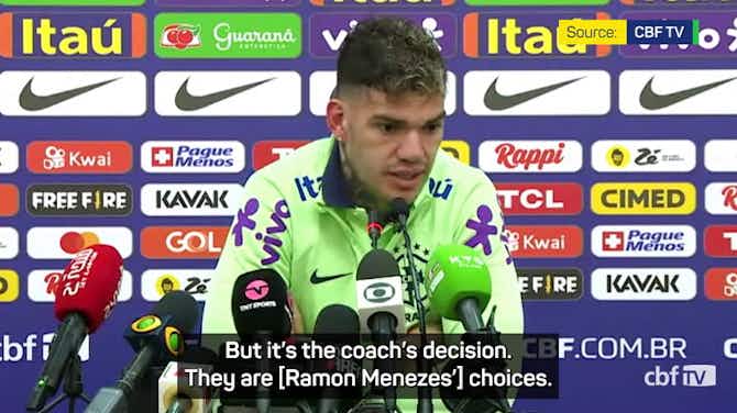 Preview image for Is Guardiola taking Brazil job? - Ederson reveals all