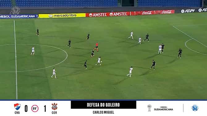 Vorschaubild für Nacional-PAR - Corinthians 0 - 2 | DEFESA DO GOLEIRO - Carlos Miguel
