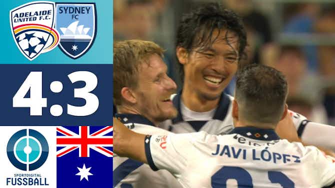 Vorschaubild für Ibusuki trifft dreifach und sichert die drei Punkte! | Adelaide United - Sydney FC