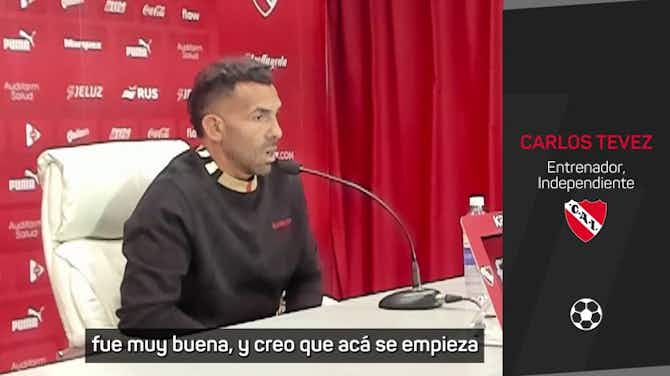 Imagen de vista previa para Tevez, en su presentación como entrenador de Independiente: "Pongo mi apellido en juego"