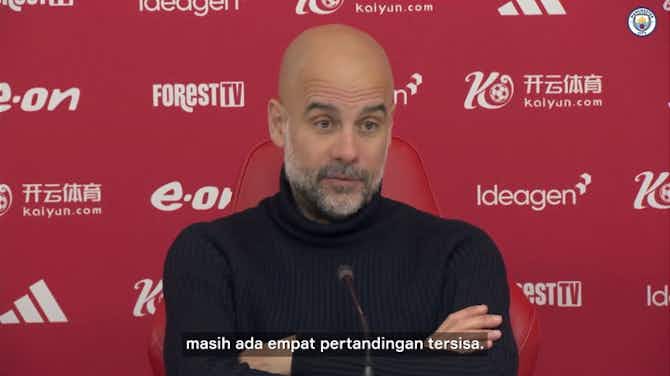 Preview image for Guardiola Ingin Arsenal Kalah: 'Tapi, Kami Tak Bisa Kontrol Mereka'