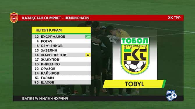 Preview image for Kazakhstan Premier League: Aktobe 1-1 Tobol 