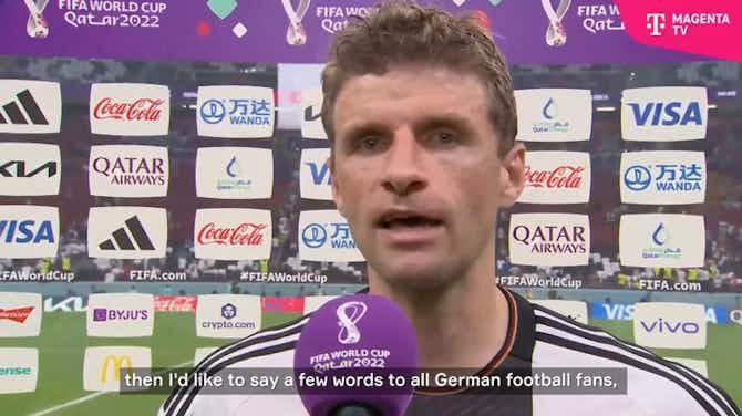 Preview image for Thomas Muller hints at international retirement after World Cup exit