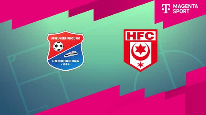 Vorschaubild für SpVgg Unterhaching - Hallescher FC (Highlights)