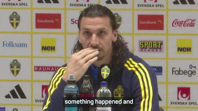 Preview image for Ibrahimovic 'not here for charity' after Swedish call-up aged 41