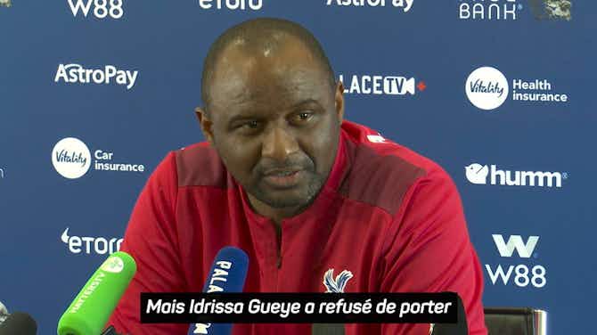 Image d'aperçu pour PSG - Vieira : “Qui a dit que Gueye avait refusé de porter le maillot ?”