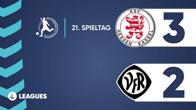 Vorschaubild für Regionalliga Südwest - Hessen Kassel 3:2 VfR Aalen