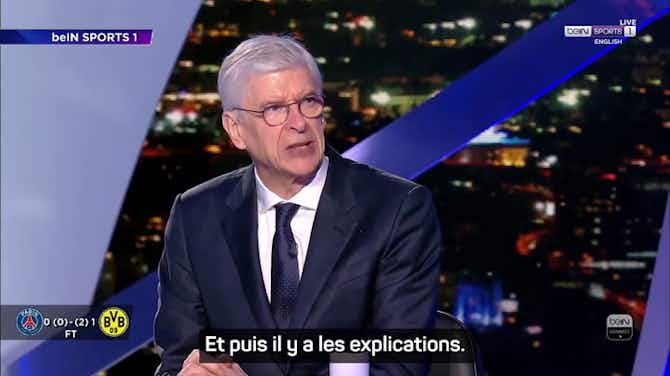 Vorschaubild für PSG - Wenger livre son analyse après l'élimination de Paris