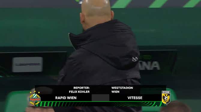 Vorschaubild für UEFA Conference League: Rapid Wien 2-1 Vitesse
