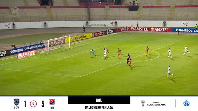 Imagem de visualização para César Vallejo - Independiente Medellín 1 - 5 | GOL - Baldomero Perlaza