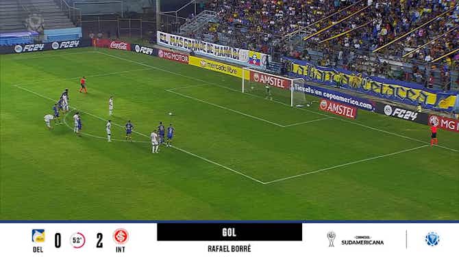 Vorschaubild für Delfín - Internacional 0 - 2 | GOL - Rafael Borré